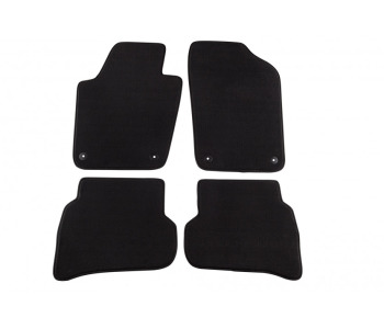 Мокетни стелки PETEX черни Style - комплект предни и задни (4 броя) за VOLKSWAGEN POLO (6R) Van от 2014 до 2017
