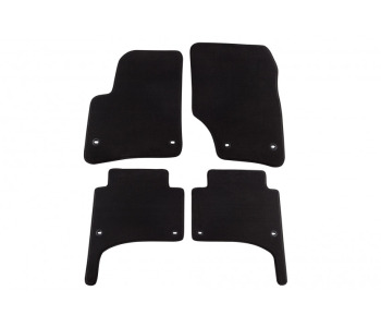 Мокетни стелки PETEX черни Style - комплект предни и задни (4 броя)