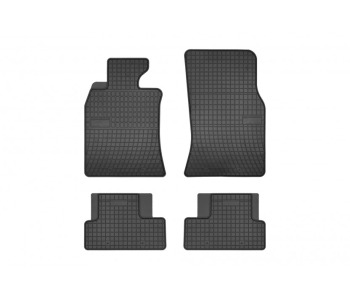 Гумени стелки комплект предни и задни (4 броя) - черни за MINI COOPER (R50, R53) от 2001 до 2006