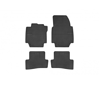 Гумени стелки комплект предни и задни (4 броя) - черни за RENAULT CAPTUR (J5_) от 2013