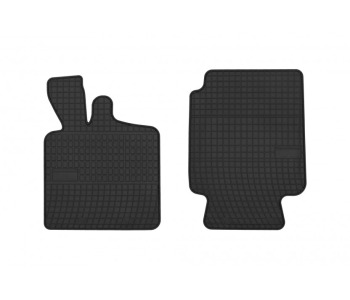 Гумени стелки комплект предни (2 броя) - черни за SMART FORTWO (450) купе от 2004 до 2007