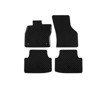 Чешки гумени стелки комплект предни и задни (4 броя) за SEAT LEON (KL1) от 2019