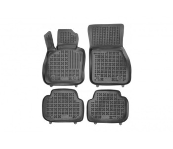 Гумени стелки черни 4-бр (1-ви и 2-ри ред седалки) за MINI CLUBMAN (F54) от 2014