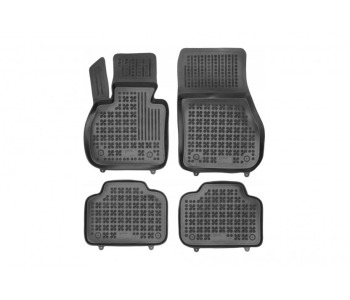 Гумени стелки черни 4-бр (1-ви и 2-ри ред седалки) за MINI COUNTRYMAN (F60) от 2016
