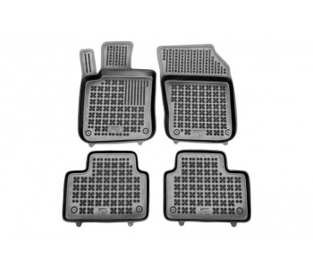 Гумени стелки черни 4-бр (1-ви и 2-ри ред седалки) за VOLVO S60 III (224) от 2019