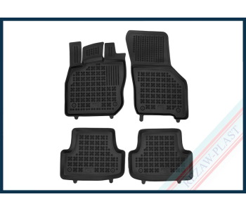 Гумени стелки комплект предни и задни черни 4бр. за AUDI A3 Limousine (8YS) от 2020